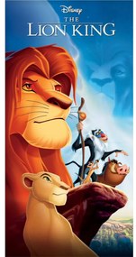 Disney Regele Leu Pride Rock prosop de baie, prosop de plajă 70x140cm