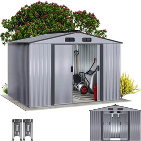 Deuba Casuta de gradina 260x205x180 cm - gri
