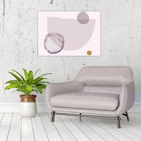 Tablou - Minimalism violet N⁰2 (70x50 cm)