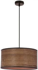 Candellux Legno lampă suspendată 1x40 W negru 31-18403