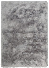 Covor Home affaire Valerie, blana artificiala, gri, 120/180 cm