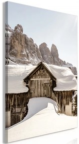 Tablou - Winter in the Dolomites (1 Part) Vertical