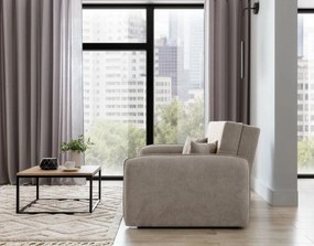 Canapea lemn masiv Laine 3-seater - Poco 50