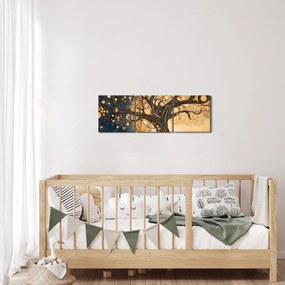 Tablou – Arbore suprarealist (cu ceas) (90x30 cm)