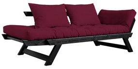 Canapea variabilă Karup Design Bebop Black/Bordeaux