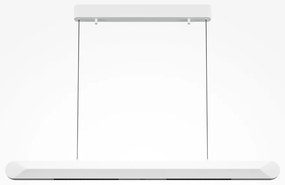 Lustra LED suspendata stil minimalist modern Motion alb