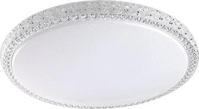 Prezent 71340 - Plafonieră LED dimabilă AMBIA, 40 W, 230 V, Ø 49,5 cm, transparentă