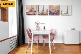 Set tablouri Turnul Eiffel în Paris