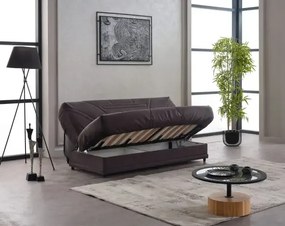 Canapea extensibila cu saltea relaxa si husa detasabila Genova, gri