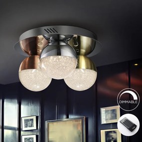 Plafoniera LED dimabila cu telecomanda 30 Sphere SV-794025D