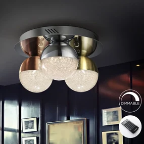 Plafoniera LED dimabila cu telecomanda 30 Sphere SV-794025D