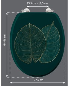 Capac WC 37,5 x 47 Jade – douceur d'intérieur