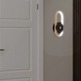 Aplică LED de exterior LED/15W/230V IP54 3000K alamă