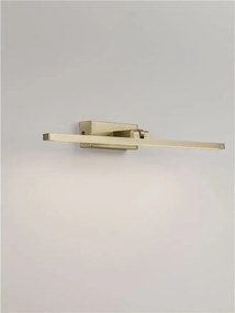 Aplica de perete LED baie IP44 MAREL auriu