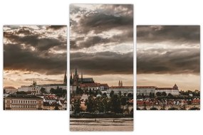 Tablou Castelului Praga în amurg (90x60 cm)
