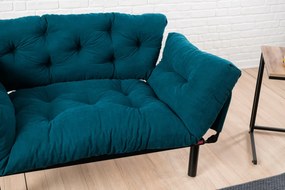 Canapea pat Nitta Petrol Blue