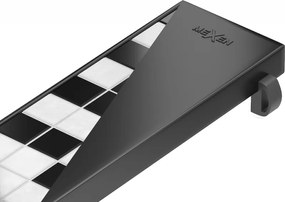 Mexen Flat M13 mascaron 2în1 pentru scurgere liniară 90 cm, negru - 1719090