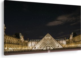 Tablou - Louvre nocturn (90x60 cm)