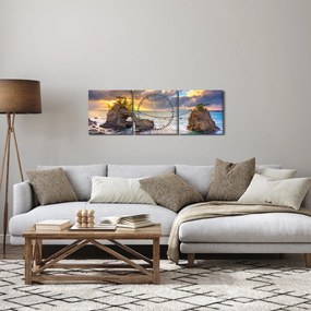 Tablou - Hatago Iwa (cu ceas) (90x30 cm)