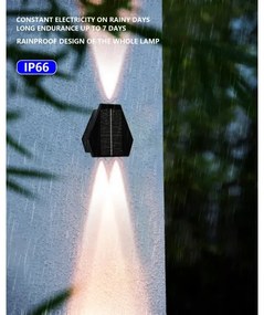 Immax 08488L - Lampă solară LED de perete cu senzor LED/2W/5V IP54