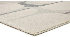 Covor gri deschis-crem 133x190 cm Porto – Universal