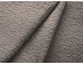 Pernă pentru canapea gri cu tapițerie din țesătură bouclé Poppy – Micadoni