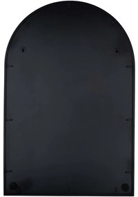 Oglindă de perete cu ramă metalică neagră Westwing Collection Clarita, 60 x 90 cm