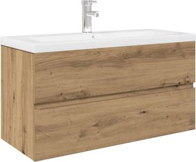 vidaXL Dulap pentru chiuvetă cu chiuvetă încorporată și robinet