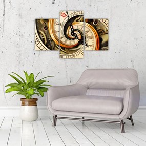 Tablou cu ceas (90x60 cm)