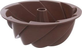 Formă de copt din silicon Orion Flower, ø 23,5 cm, maro