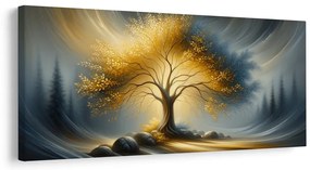 Tablou copacul vieții magic în ceață