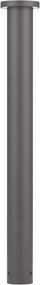 Stalp de exterior LED 3000K, IP65 Bast H-65cm gri inchis