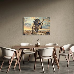 Tablou - Triceratops (90x60 cm)