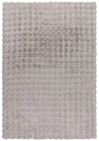 Blană gri deschis sintetică 160x230 cm Waffle Faux Fur – Flair Rugs
