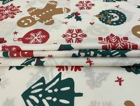 Lenjerie de pat din bumbac MERRY MOOD albă Dimensiune lenjerie de pat: 70 x 90 cm | 140 x 200 cm