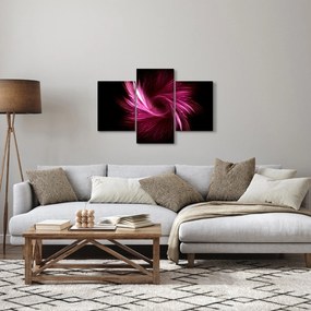 Tablou - abstracția în roz (90x60 cm)