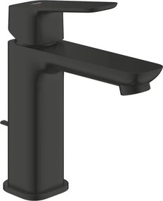 Baterie lavoar monocomanda Grohe Cubeo M cu ventil Pop-Up negru mat