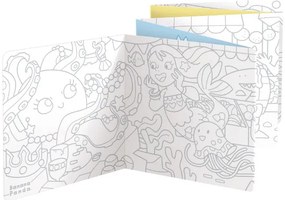 CARTE DE COLORAT SI TRASAT LINII PENTRU COPII I LOVE COLORING - BANANA PANDA (BP50163)