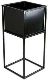 Suport pentru flori 50x24 cm, negru