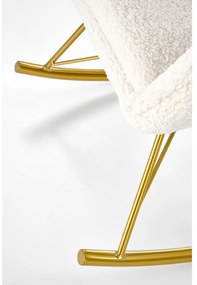 Scaun balansoar Liberto, crem