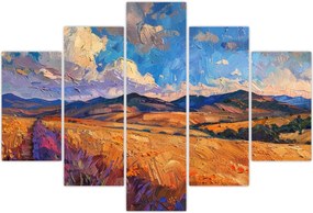 Tablou - Pictură în ulei de peisaj (150x105 cm)