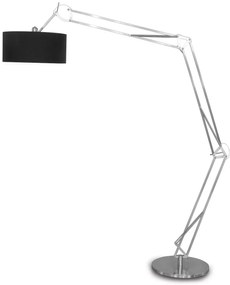 Lampadar XL modern cu brat articulat MILANO negru