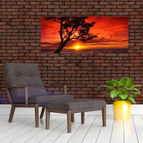 Tablou - Apus de soare (120x50 cm)