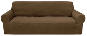 Husa elastica pentru canapea cu 3 locuri MONDO Culoare: Crem