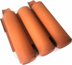 Palisadă de grădină - bordură pentru gazon Maxiteracotă, 2 m