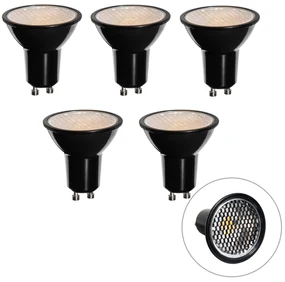 Set de 5 becuri LED GU10 reglabile 50mm Honey Rate 6W 400 lm 3000K