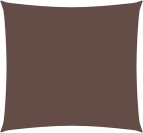 vidaXL Parasolar, maro, 4x4 m, țesătură oxford, pătrat