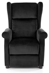 Fotoliu reclinabil RELAXA, negru