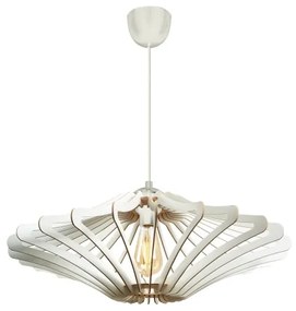 SET 2x lustră pe cablu 1xE27/60W/230V alb d. 47 cm