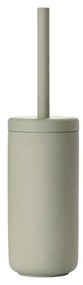 Perie din ceramică pentru toaletă Zone Eucalyptus, gri verde